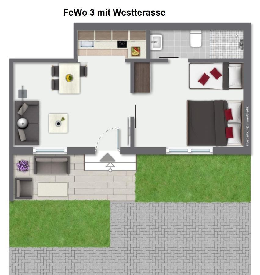 Bernsteinbaeder Zimmer Koserow Exterior foto